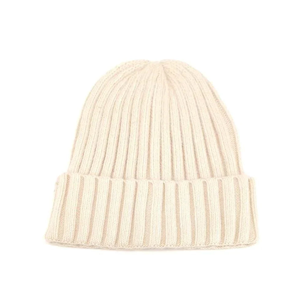 Solid Knit Beanie Hat - Jewelry Store by Erik Rayo