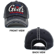 Load image into Gallery viewer, THIS IS GODS COUNTRY Baseball Cap
