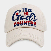 Load image into Gallery viewer, THIS IS GODS COUNTRY Baseball Cap
