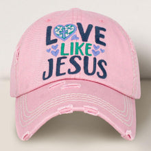 Load image into Gallery viewer, LOVE LIKE JESUS Vintage Baseball Cap
