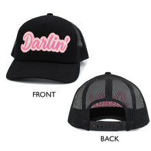 Load image into Gallery viewer, DARLIN Message Mesh Back Baseball Cap
