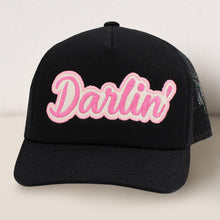 Load image into Gallery viewer, DARLIN Message Mesh Back Baseball Cap
