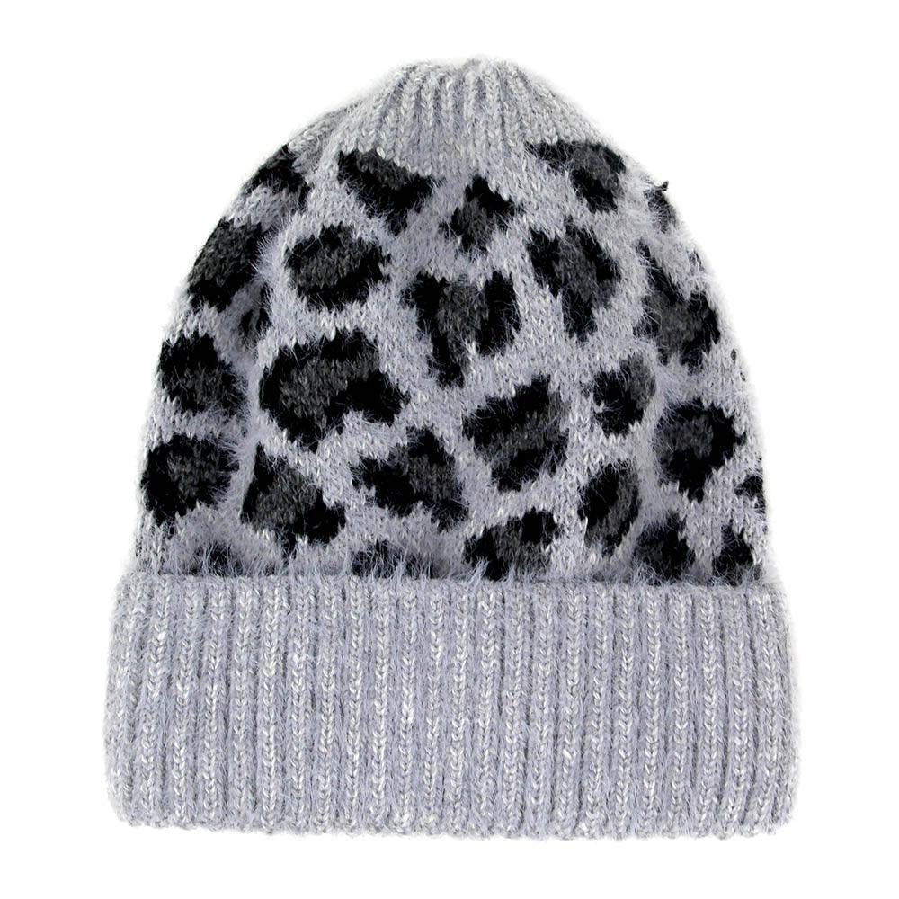 Leopard Pattern Beanie Hat - Jewelry Store by Erik Rayo