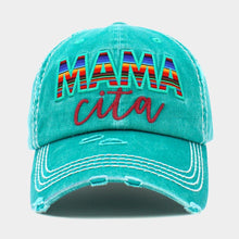 Load image into Gallery viewer, Serape MAMA CITA Message Vintage Baseball Cap
