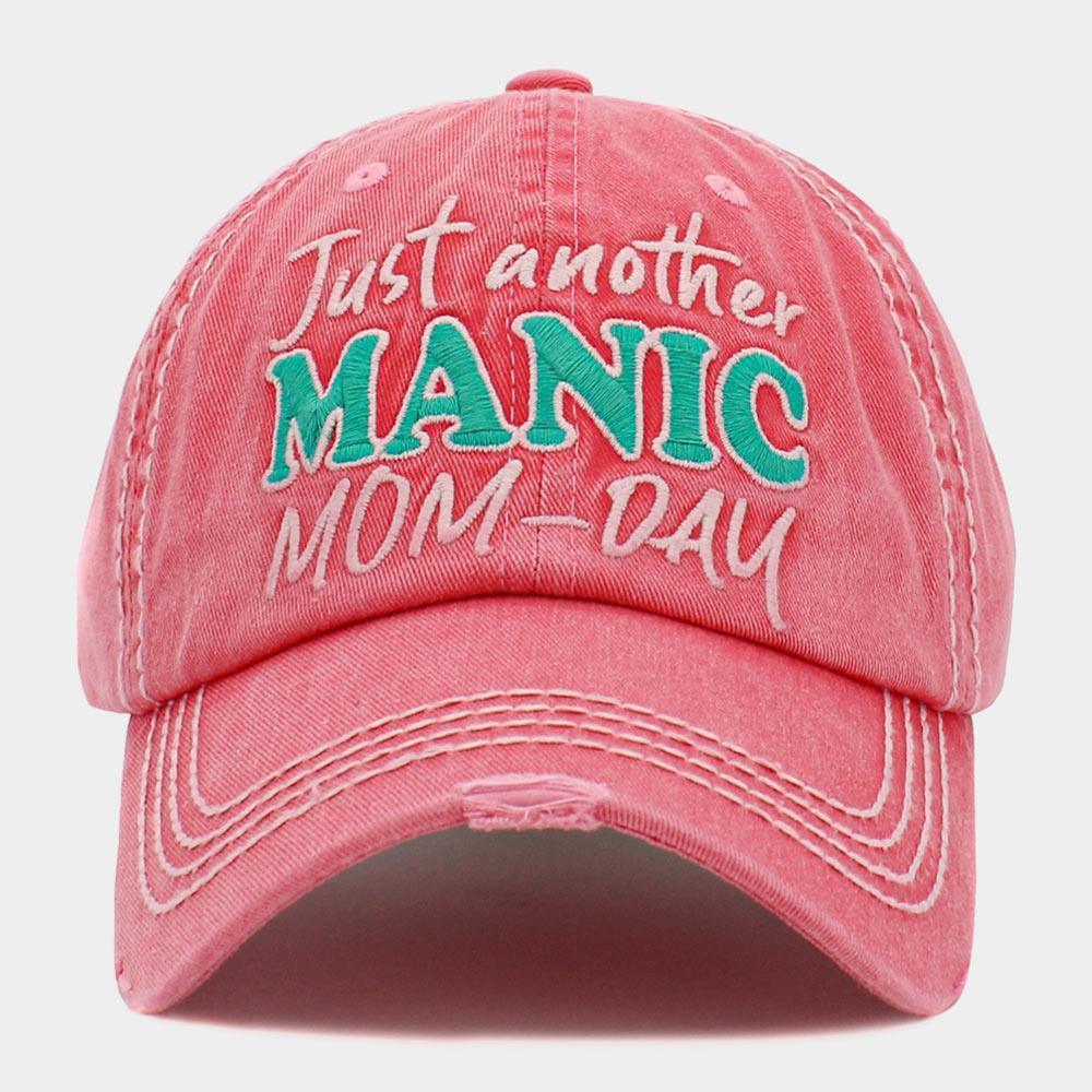 Just another MANIC MOMDAY Message Vintage Baseball Cap - Jewelry Store by Erik Rayo