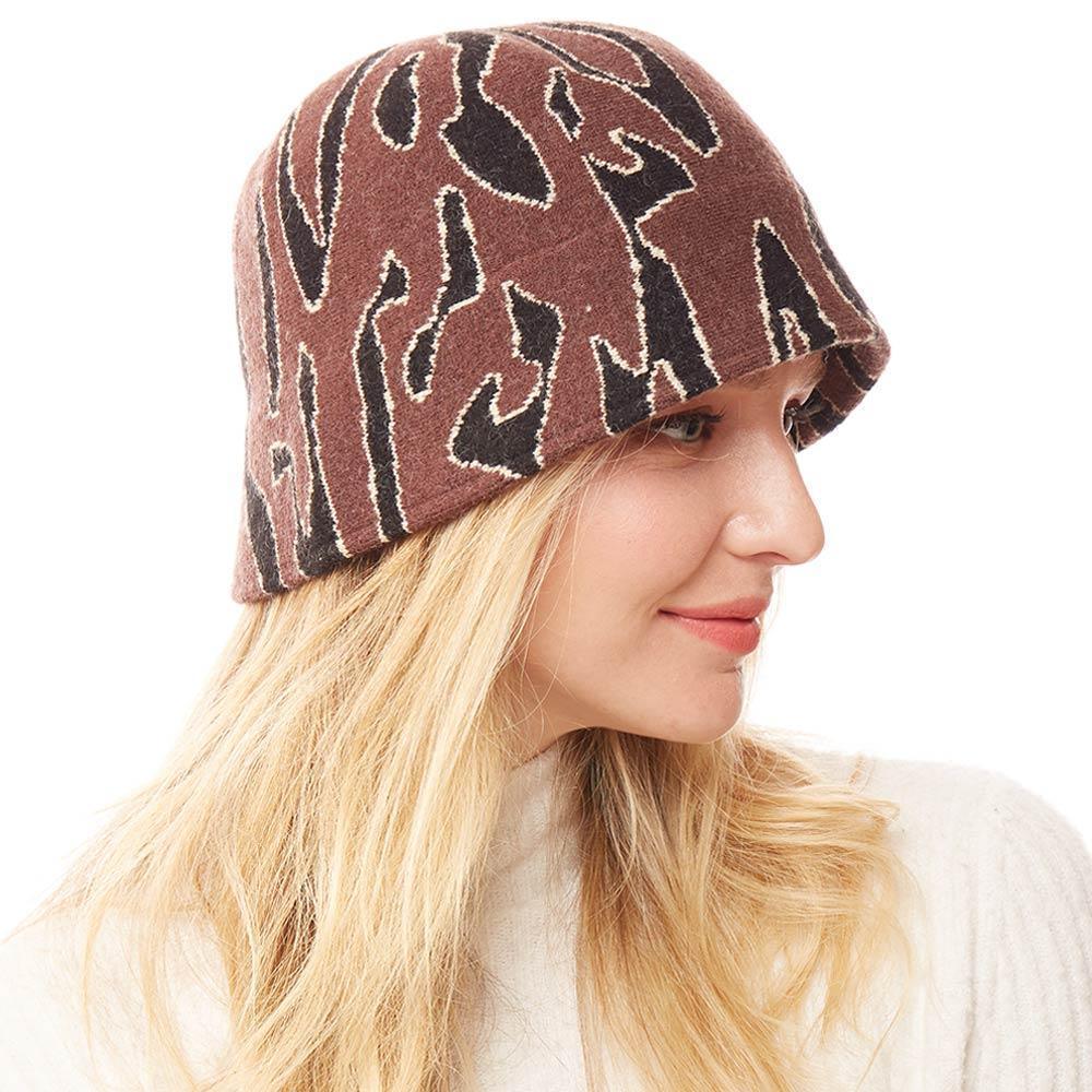 Animal Patterned Soft Fabric Bucket Hat - Jewelry Store by Erik Rayo