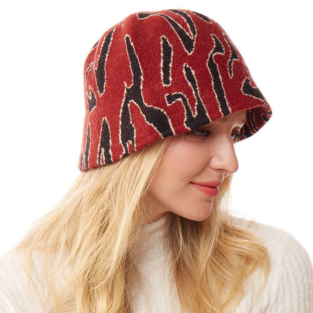 Animal Patterned Soft Fabric Bucket Hat - Jewelry Store by Erik Rayo