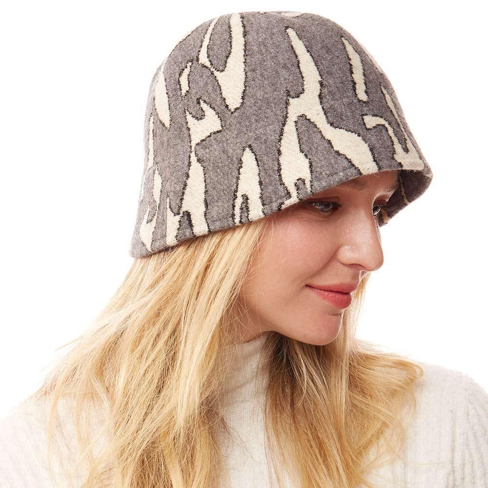 Animal Patterned Soft Fabric Bucket Hat - Jewelry Store by Erik Rayo