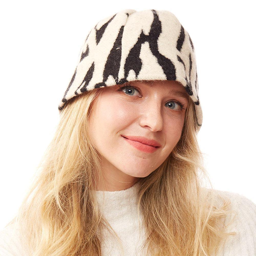 Animal Patterned Soft Fabric Bucket Hat - Jewelry Store by Erik Rayo
