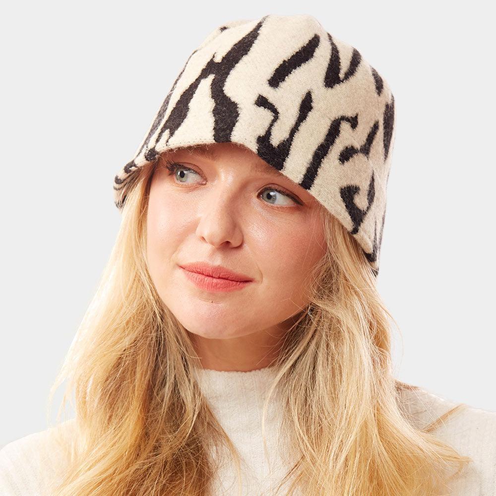 Animal Patterned Soft Fabric Bucket Hat - Jewelry Store by Erik Rayo