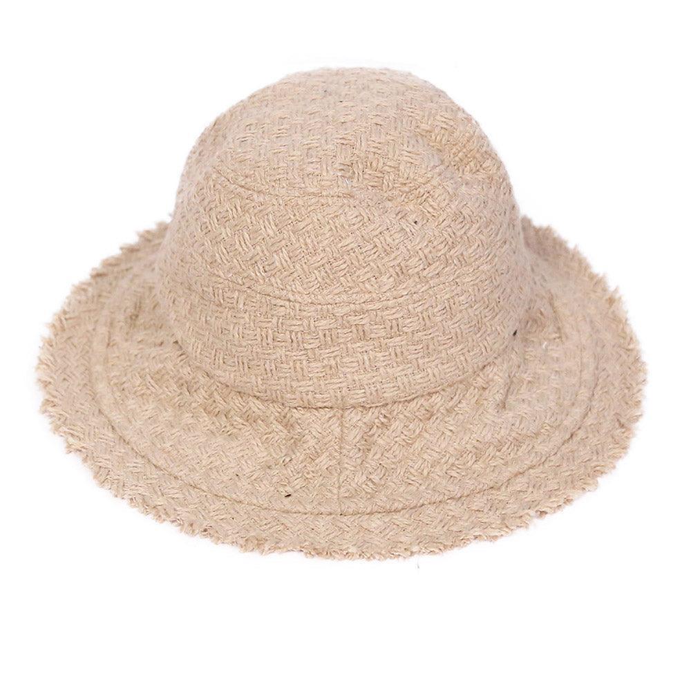 Frayed Edge Woven Bucket Hat - Jewelry Store by Erik Rayo