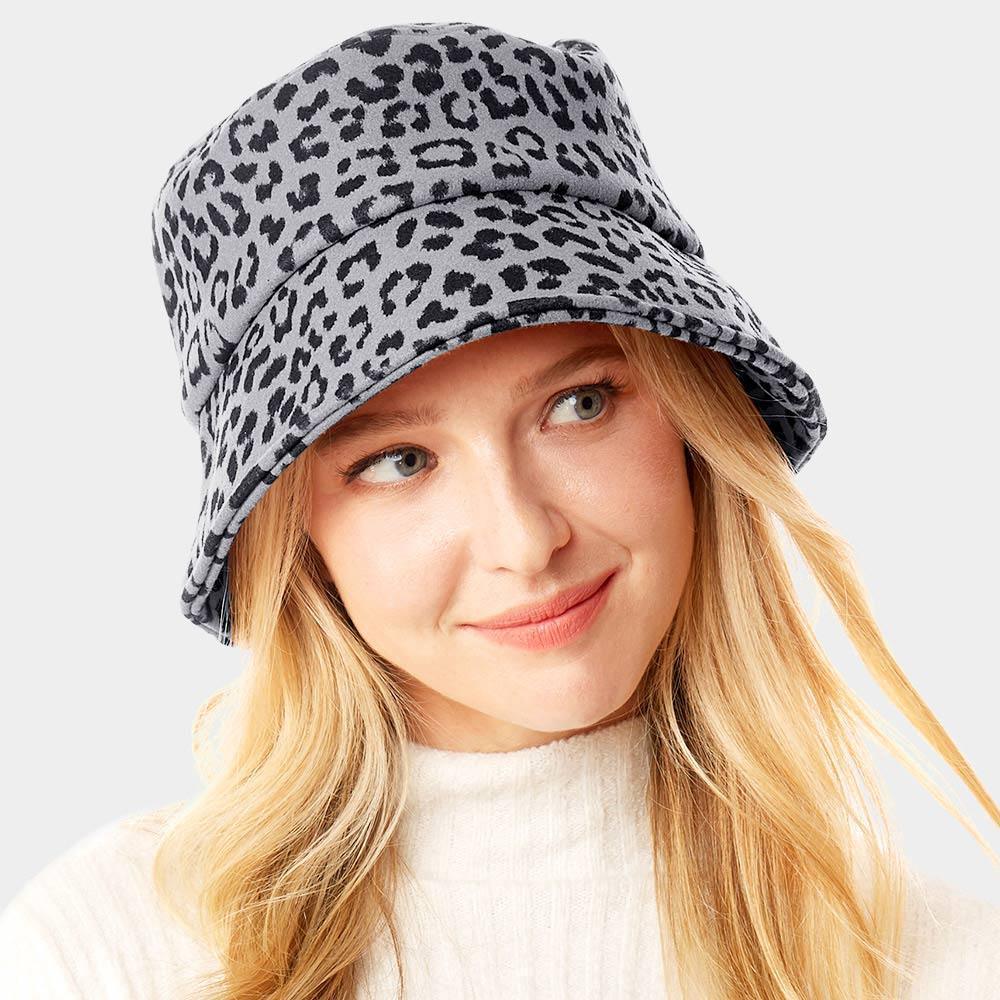 Leopard Patterned Bucket Hat - Jewelry Store by Erik Rayo