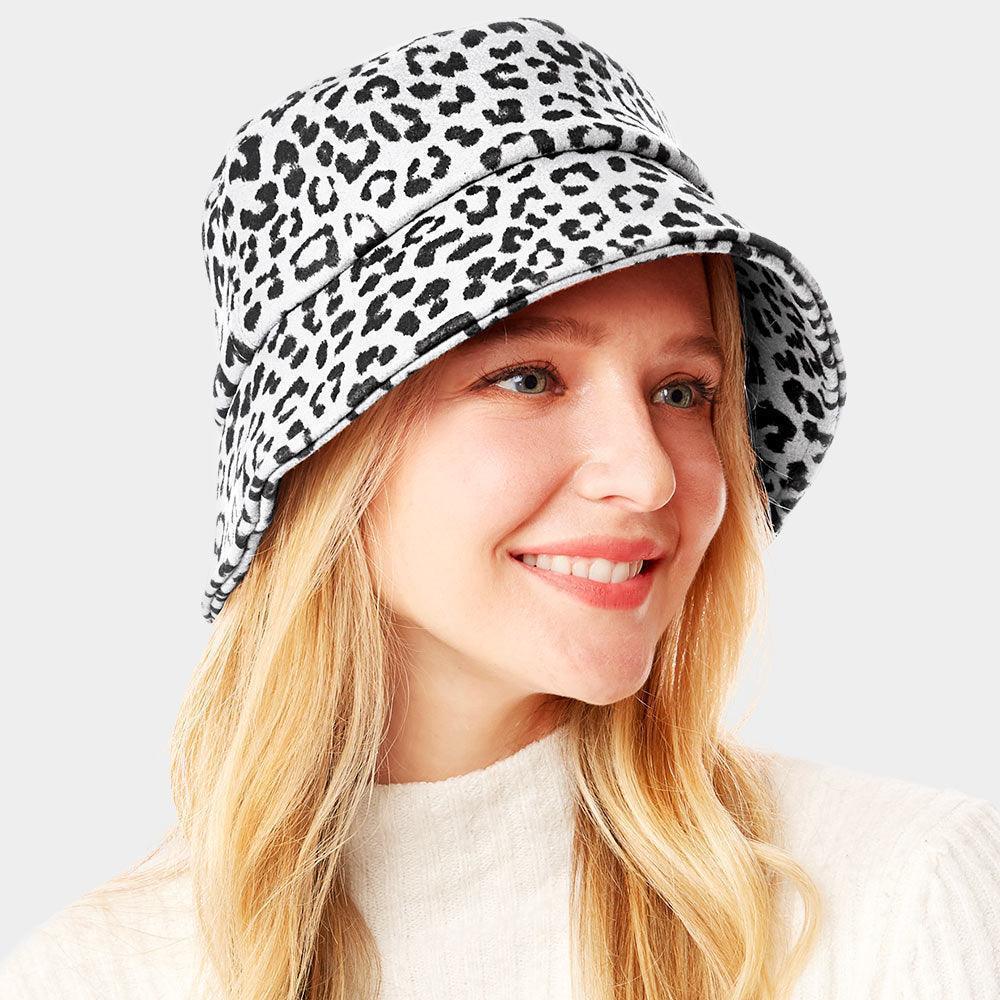 Leopard Patterned Bucket Hat - Jewelry Store by Erik Rayo
