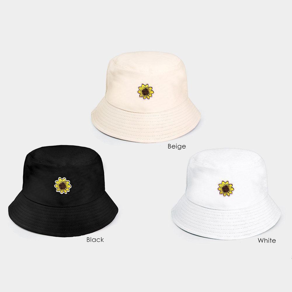 Sunflower Patch Accented Bucket Hat - Jewelry Store by Erik Rayo