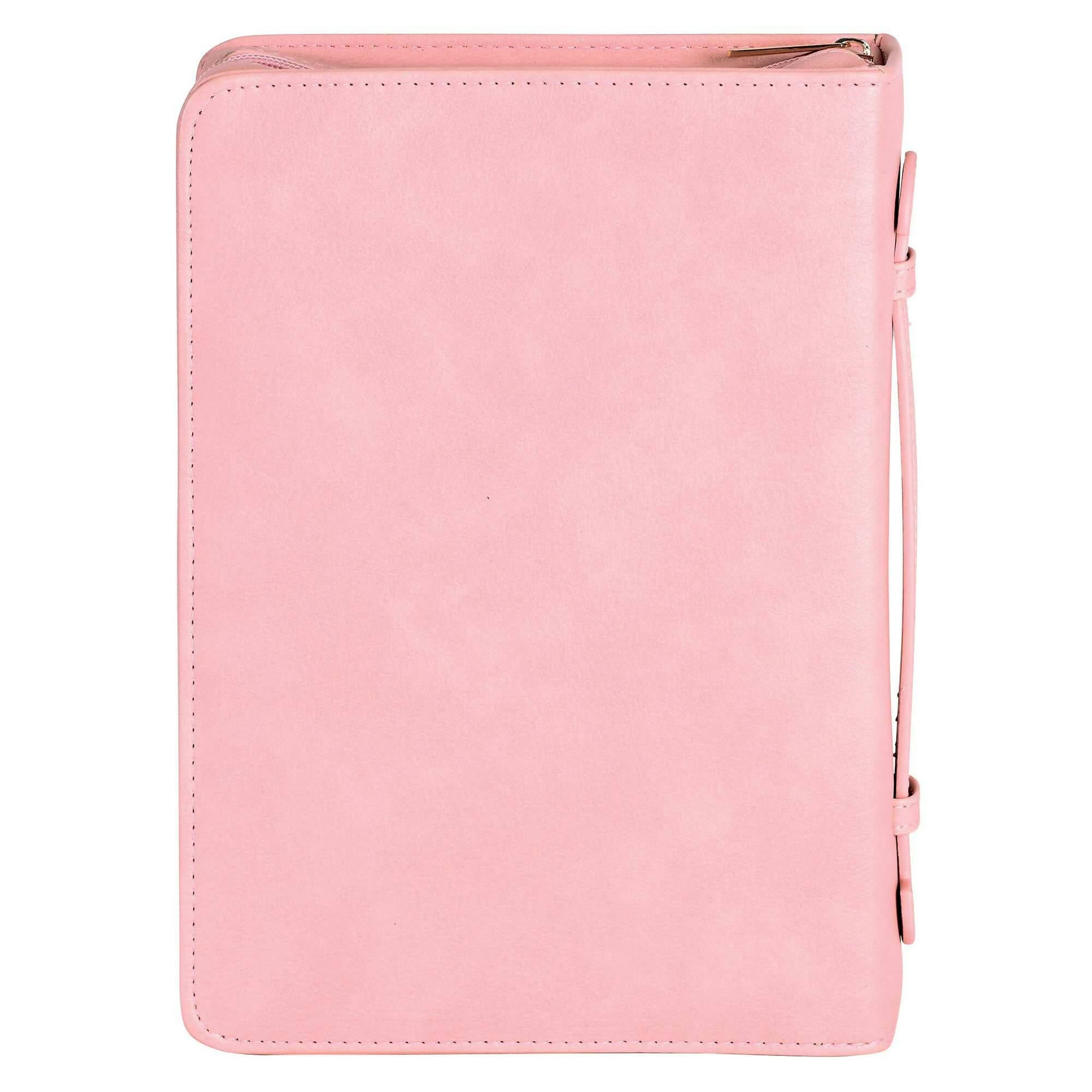White Dove -Bible Case His Plans Pink XLarge