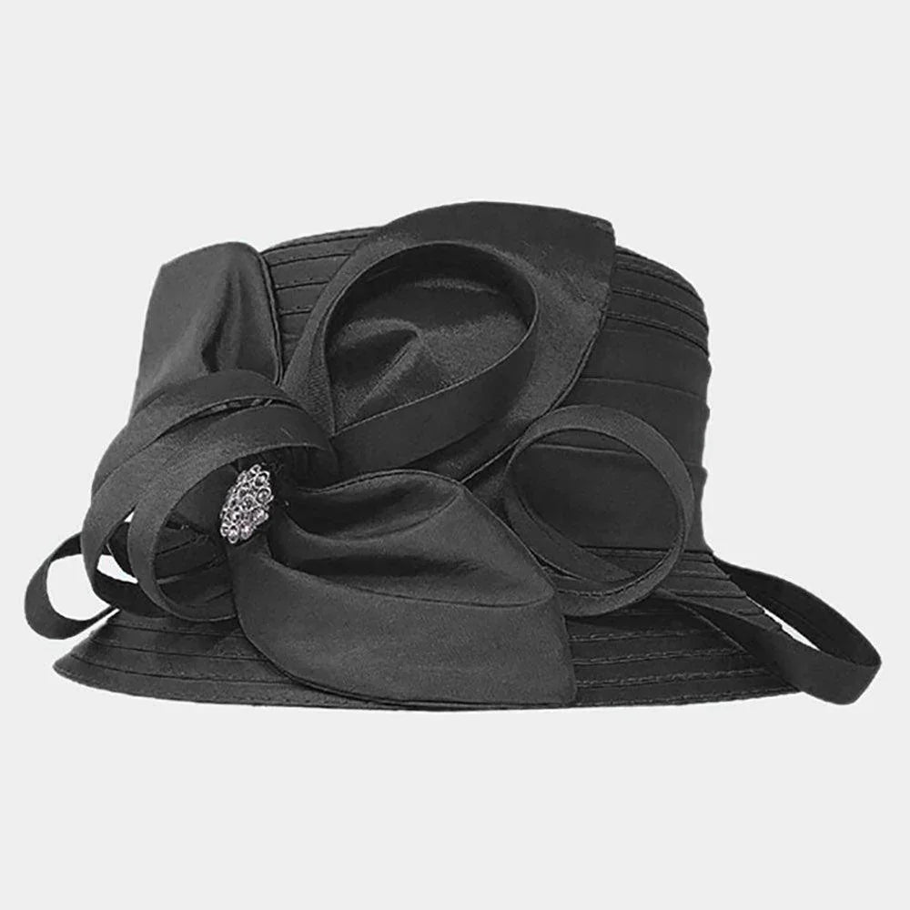 Bow Accented Dressy Hat - Jewelry Store by Erik Rayo