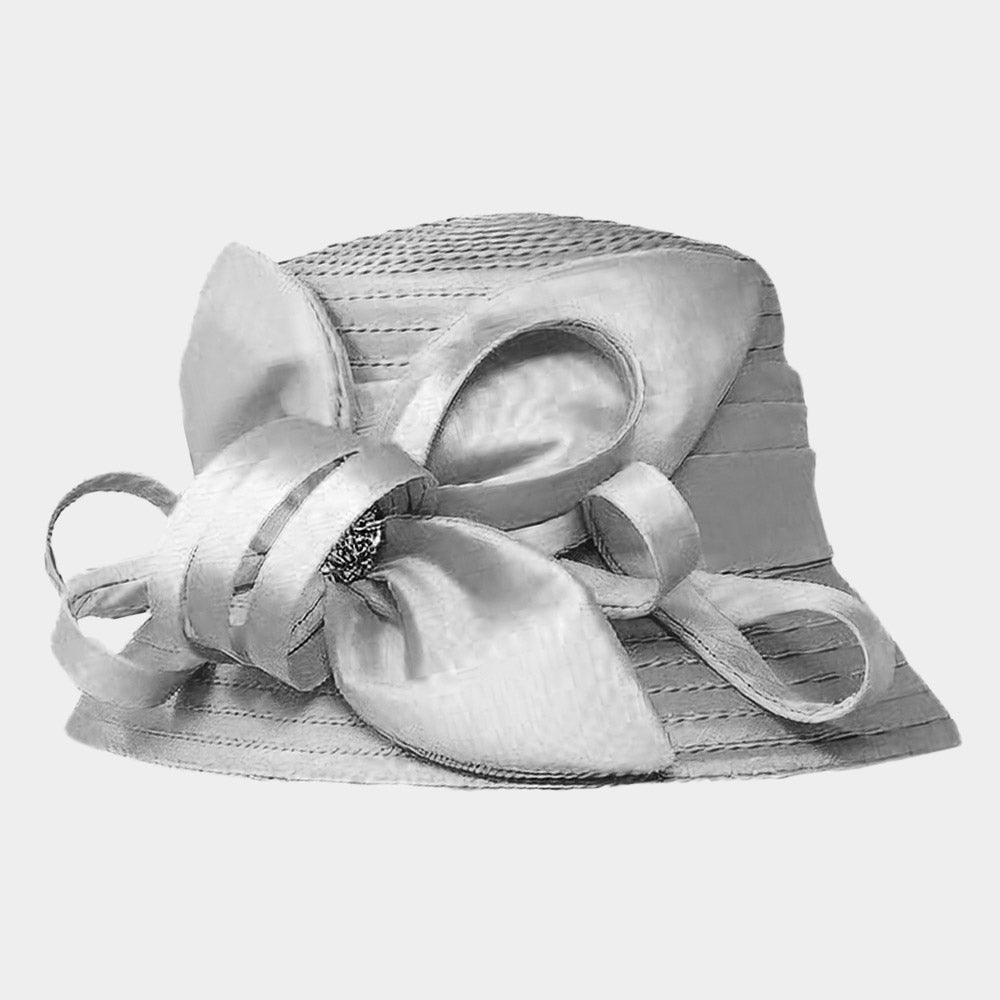 Bow Accented Dressy Hat - Jewelry Store by Erik Rayo