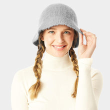 Load image into Gallery viewer, Soft Cable Knit Solid Bucket Hat
