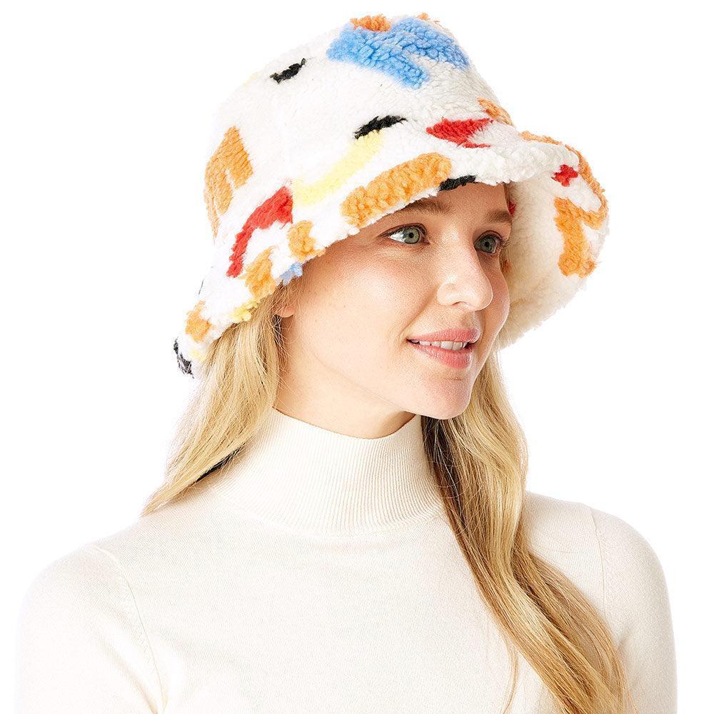 Alphabet Sherpa Bucket Hat - Jewelry Store by Erik Rayo