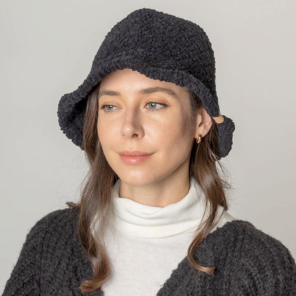 Teddy Sherpa Bucket Hat - Jewelry Store by Erik Rayo