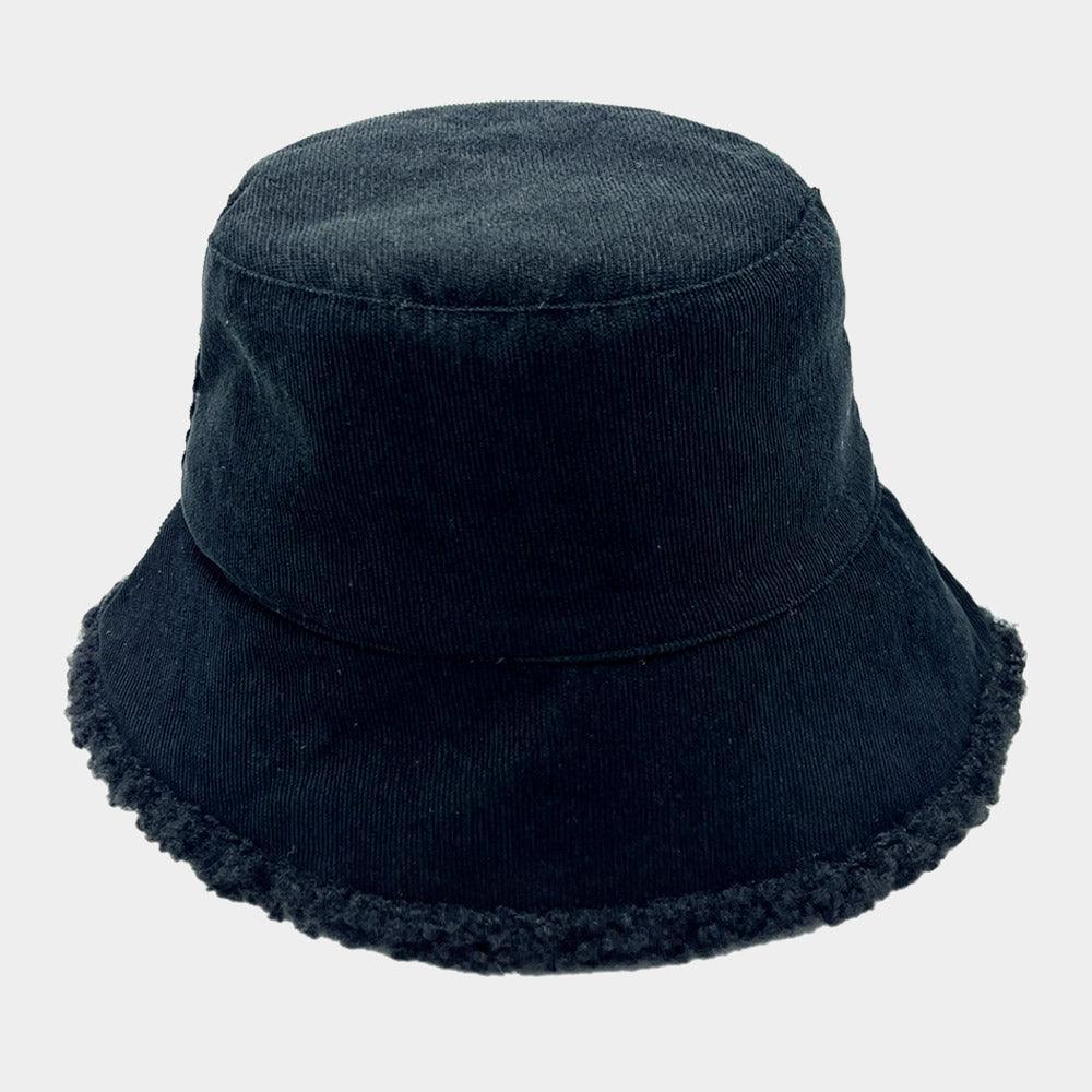 Corduroy Sherpa Bucket Hat - Jewelry Store by Erik Rayo