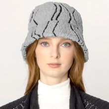 Load image into Gallery viewer, Geometric Sherpa Bucket Hat
