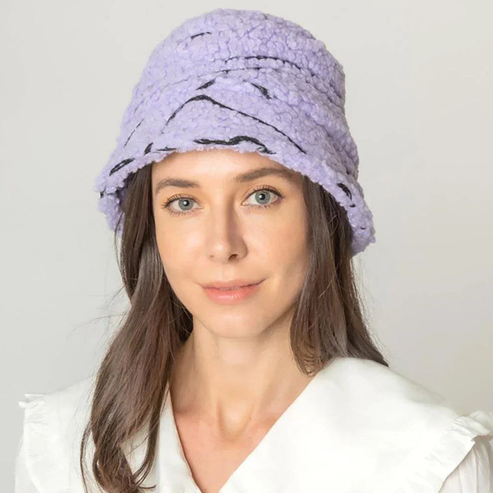 Geometric Sherpa Bucket Hat - Jewelry Store by Erik Rayo