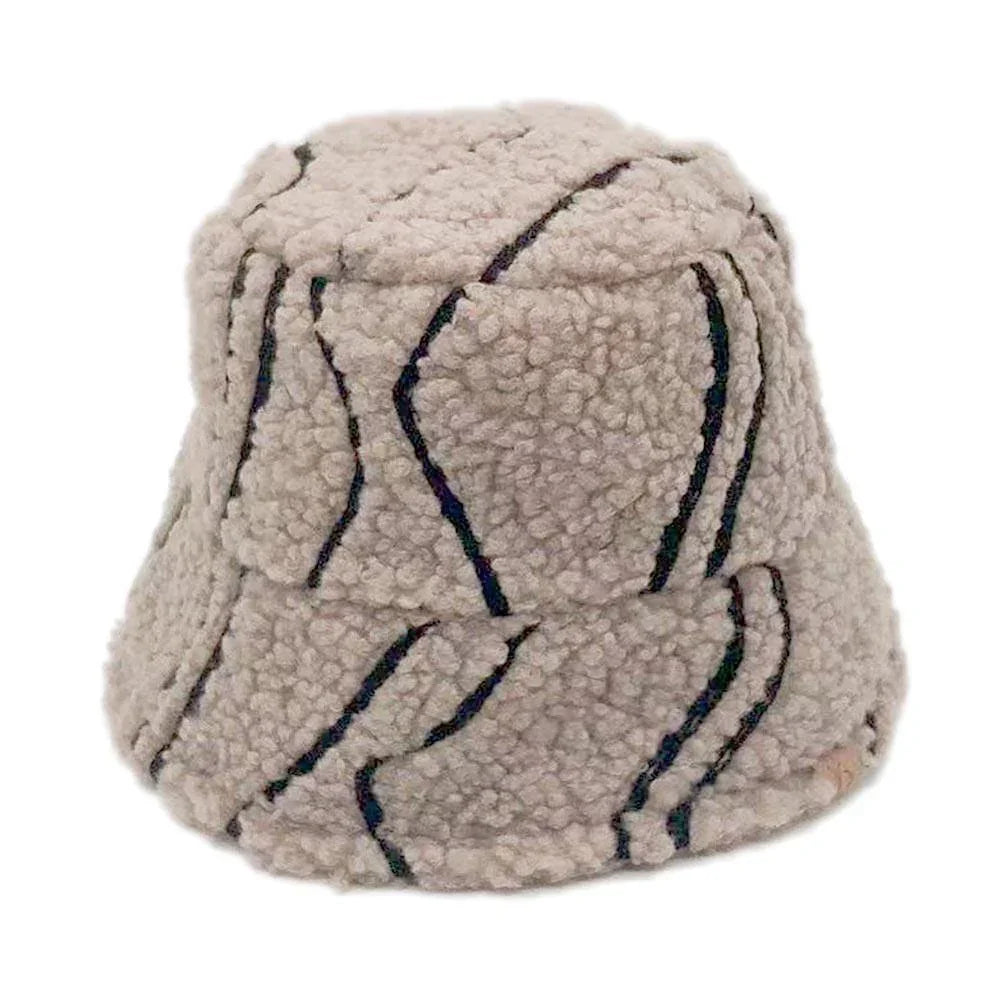 Geometric Sherpa Bucket Hat - Jewelry Store by Erik Rayo