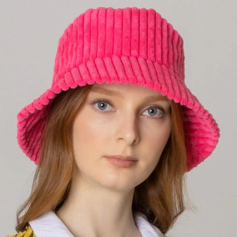 Solid Corduroy Bucket Hat - Jewelry Store by Erik Rayo