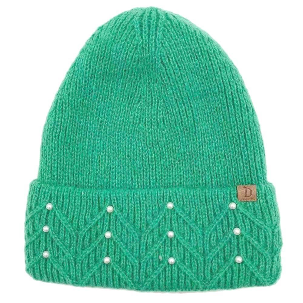 Pearl Beanie Hat - Jewelry Store by Erik Rayo