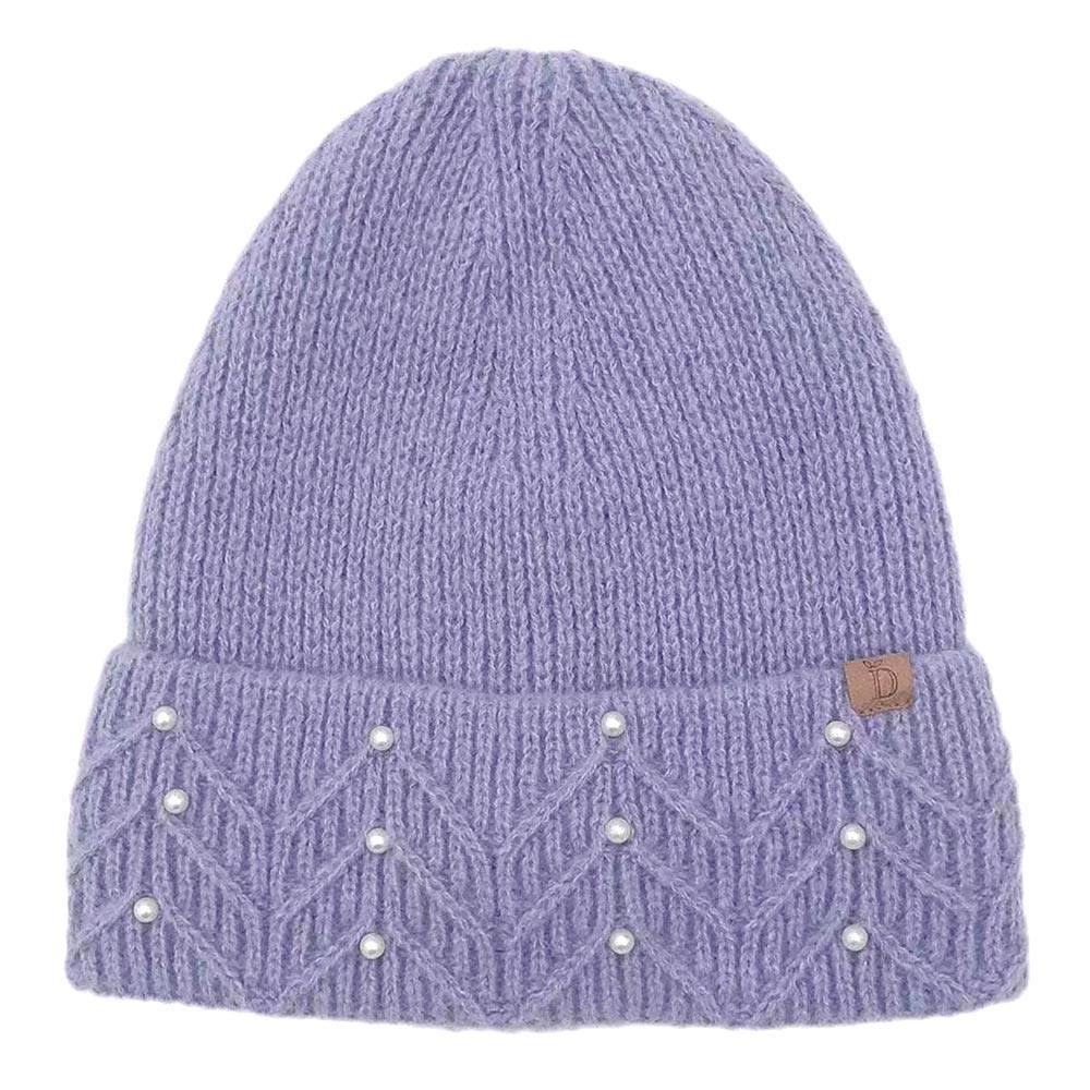 Pearl Beanie Hat - Jewelry Store by Erik Rayo