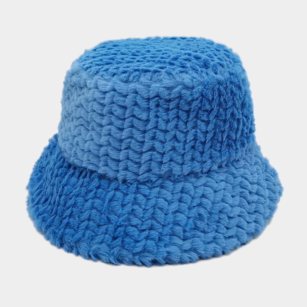 Fuzzy Faux Fur Bucket Hat - Jewelry Store by Erik Rayo