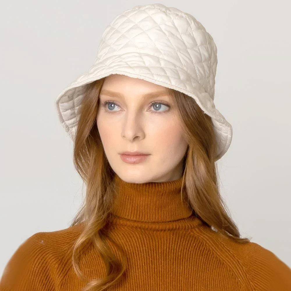Quilted Padding Bucket Hat - Jewelry Store by Erik Rayo