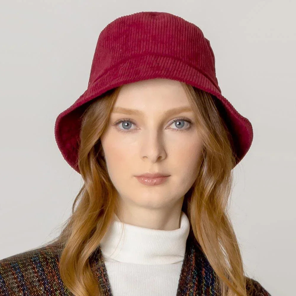 Solid Corduroy Bucket Hat - Jewelry Store by Erik Rayo