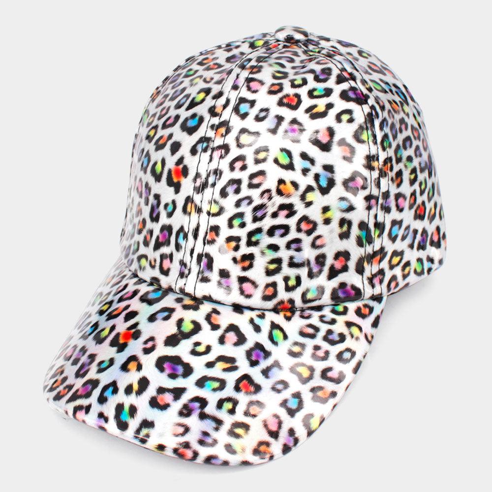 Leopard Patterned Baseball Cap