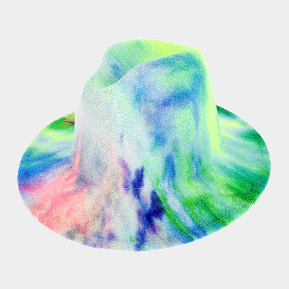 Tie Dye Patterned Panama Hat - Jewelry Store by Erik Rayo
