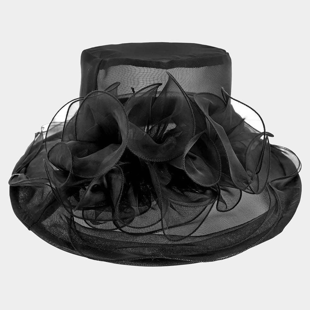 Flower Accented Dressy Hat - Jewelry Store by Erik Rayo
