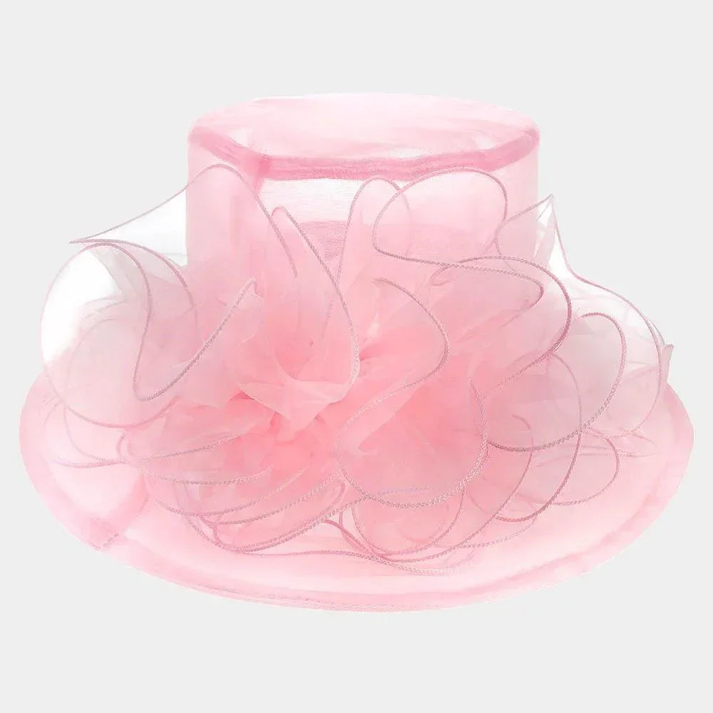 Flower Accented Dressy Hat - Jewelry Store by Erik Rayo