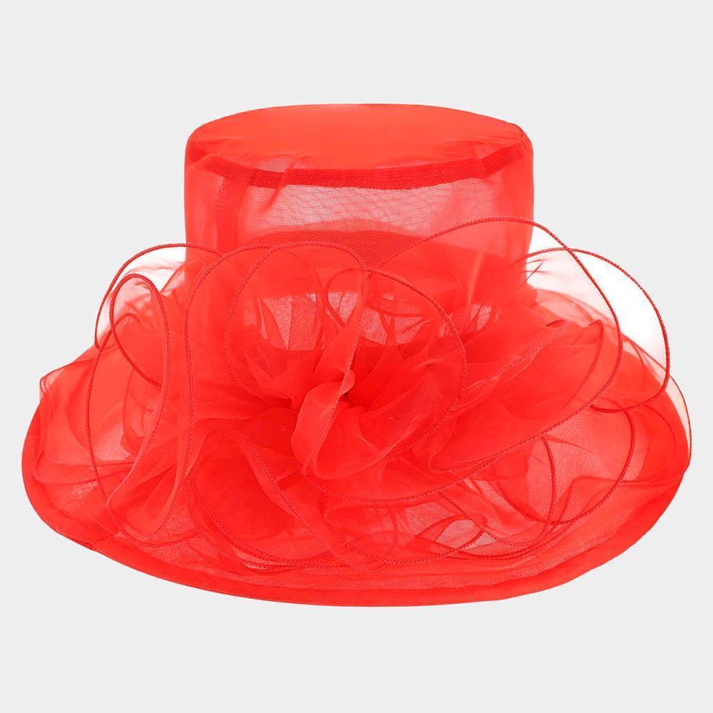 Flower Accented Dressy Hat - Jewelry Store by Erik Rayo