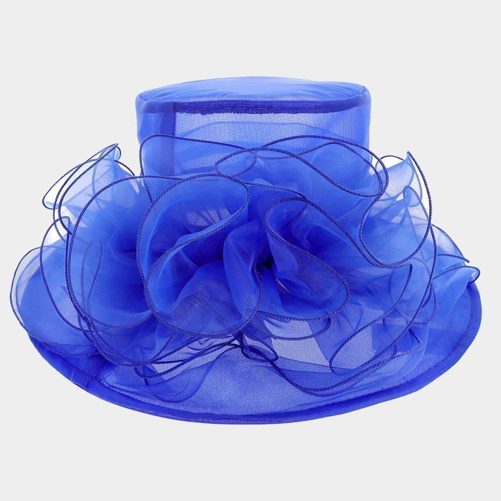 Flower Accented Dressy Hat - Jewelry Store by Erik Rayo