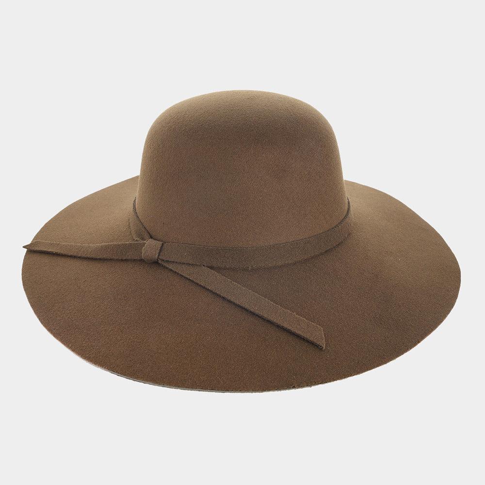 Ribbon Band Pointed Wide Brimmed Floppy Hat - Jewelry Store by Erik Rayo