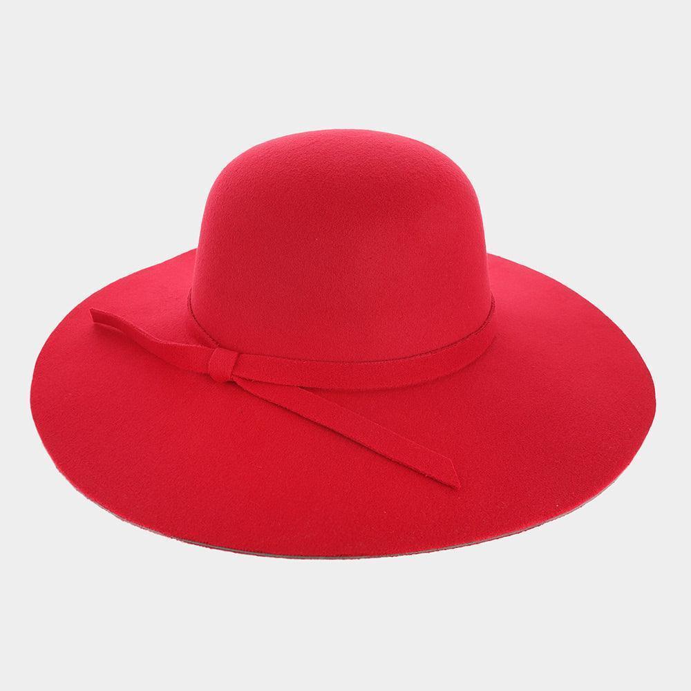 Ribbon Band Pointed Wide Brimmed Floppy Hat - Jewelry Store by Erik Rayo