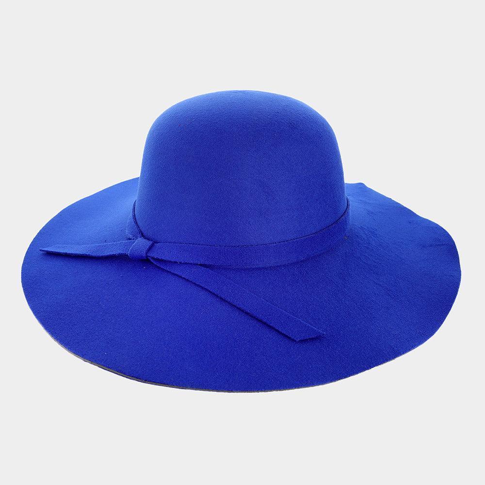 Ribbon Band Pointed Wide Brimmed Floppy Hat - Jewelry Store by Erik Rayo