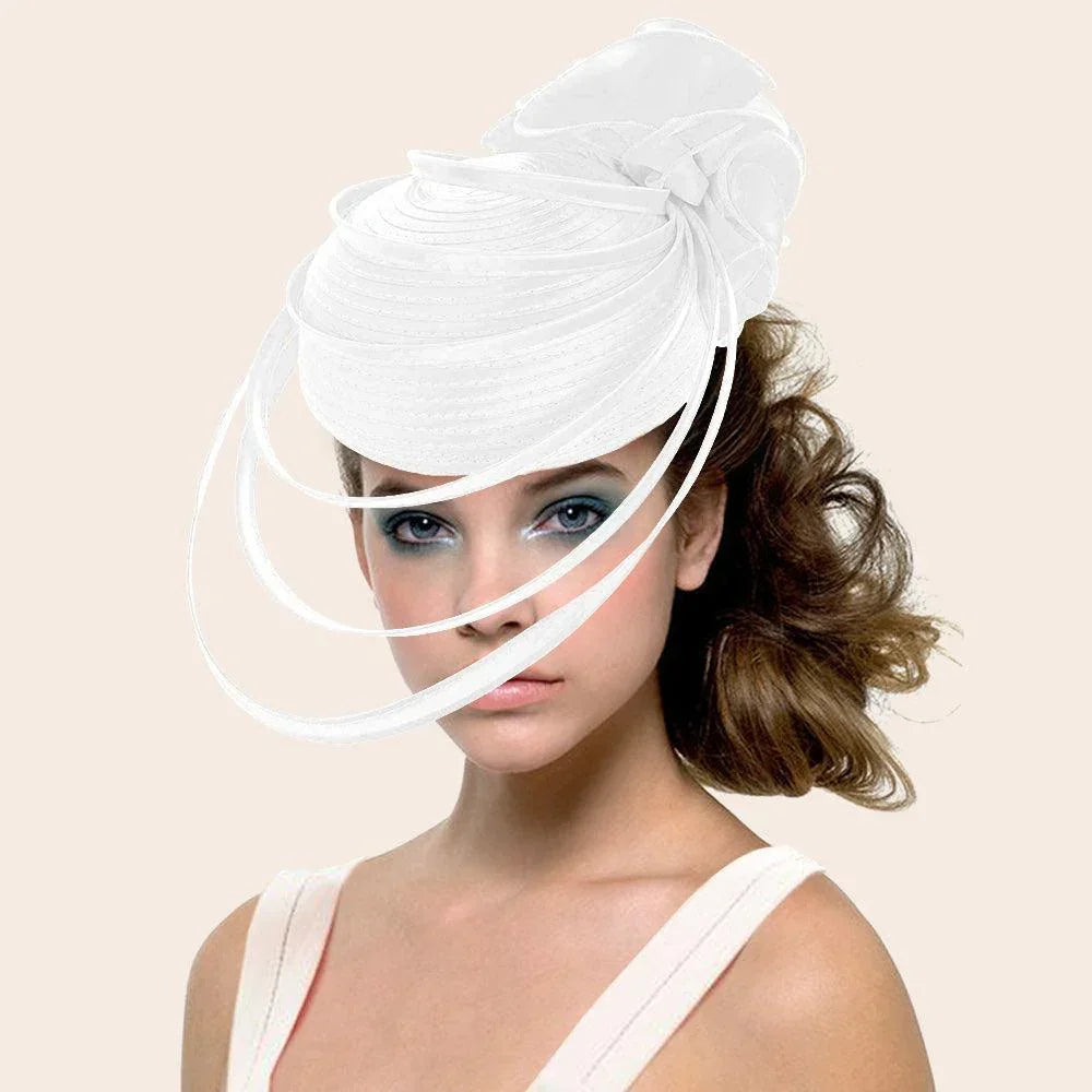 Fabric Pointed Elastic String Dressy Hat - Jewelry Store by Erik Rayo