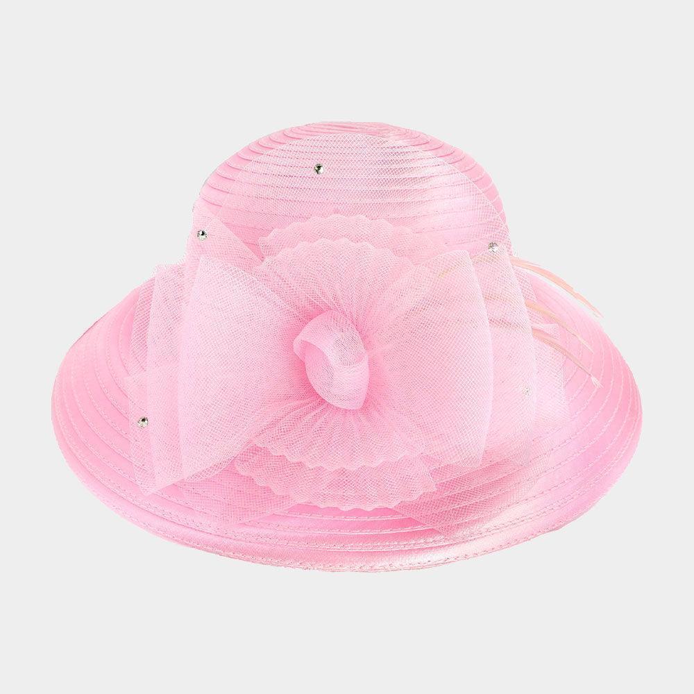 Mesh Bow Dressy Hat - Jewelry Store by Erik Rayo