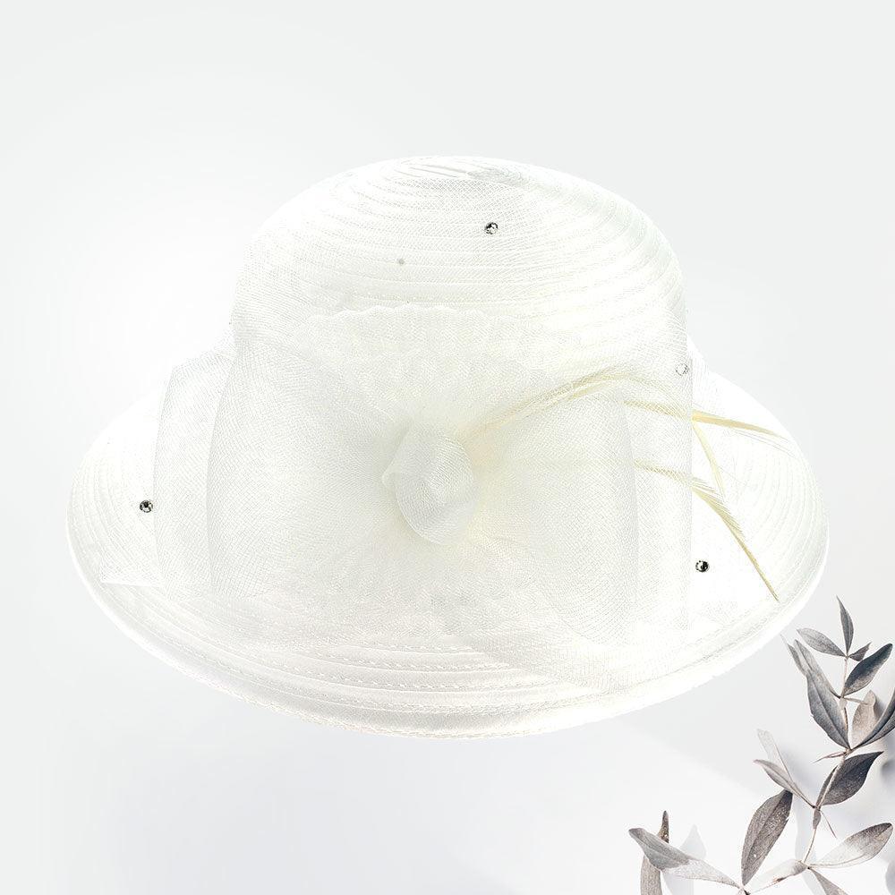 Mesh Bow Dressy Hat - Jewelry Store by Erik Rayo