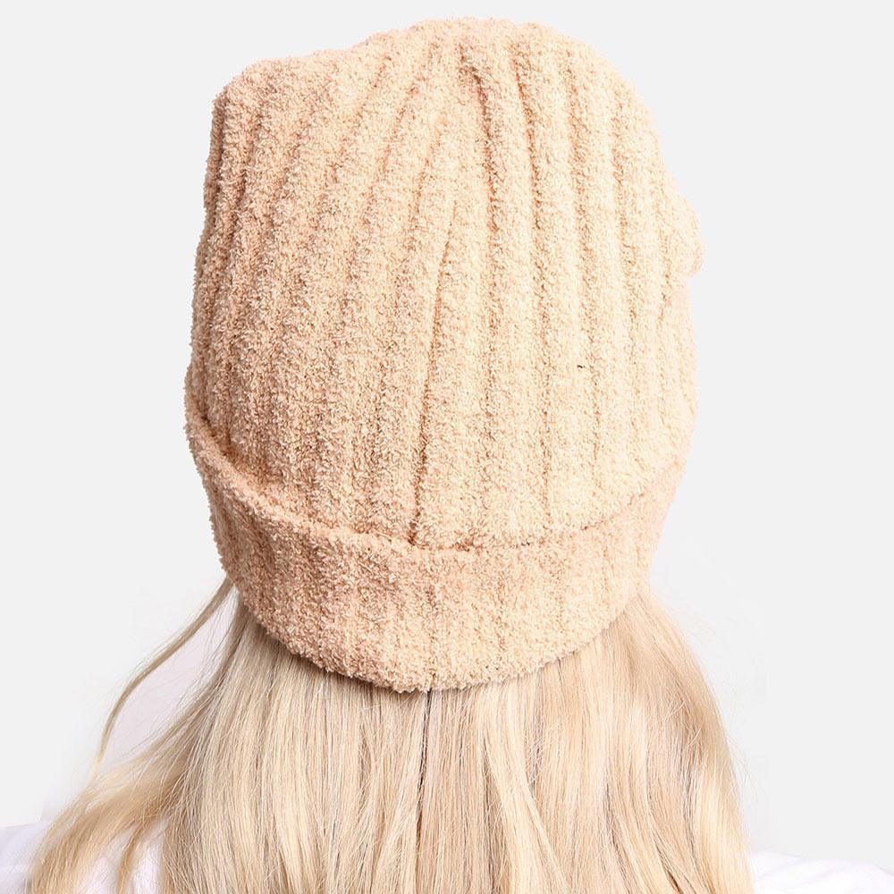 Soft Solid Knit Beanie Hat - Jewelry Store by Erik Rayo
