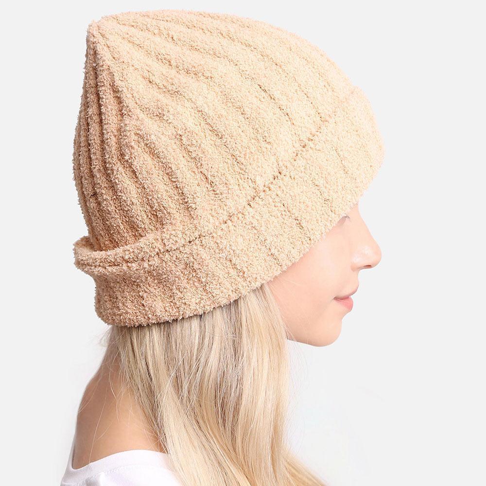 Soft Solid Knit Beanie Hat - Jewelry Store by Erik Rayo