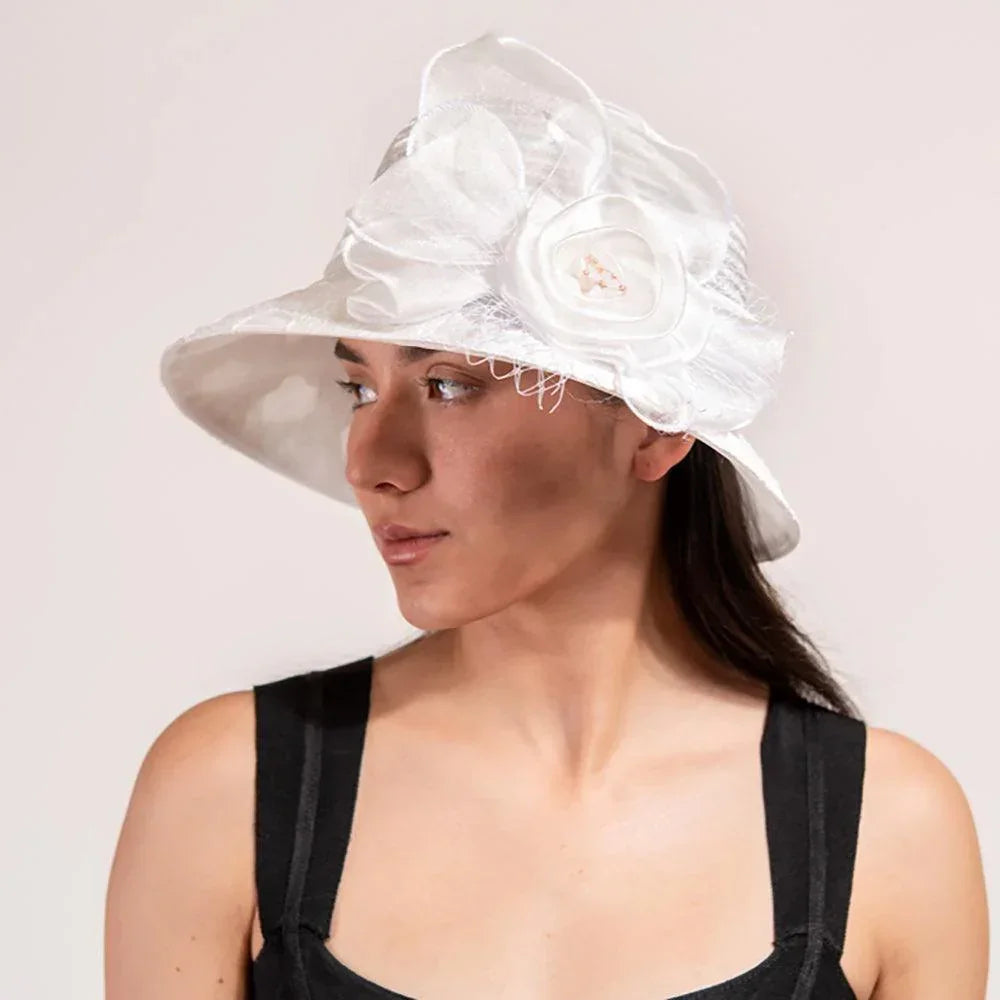 Flower Dressy Hat - Jewelry Store by Erik Rayo