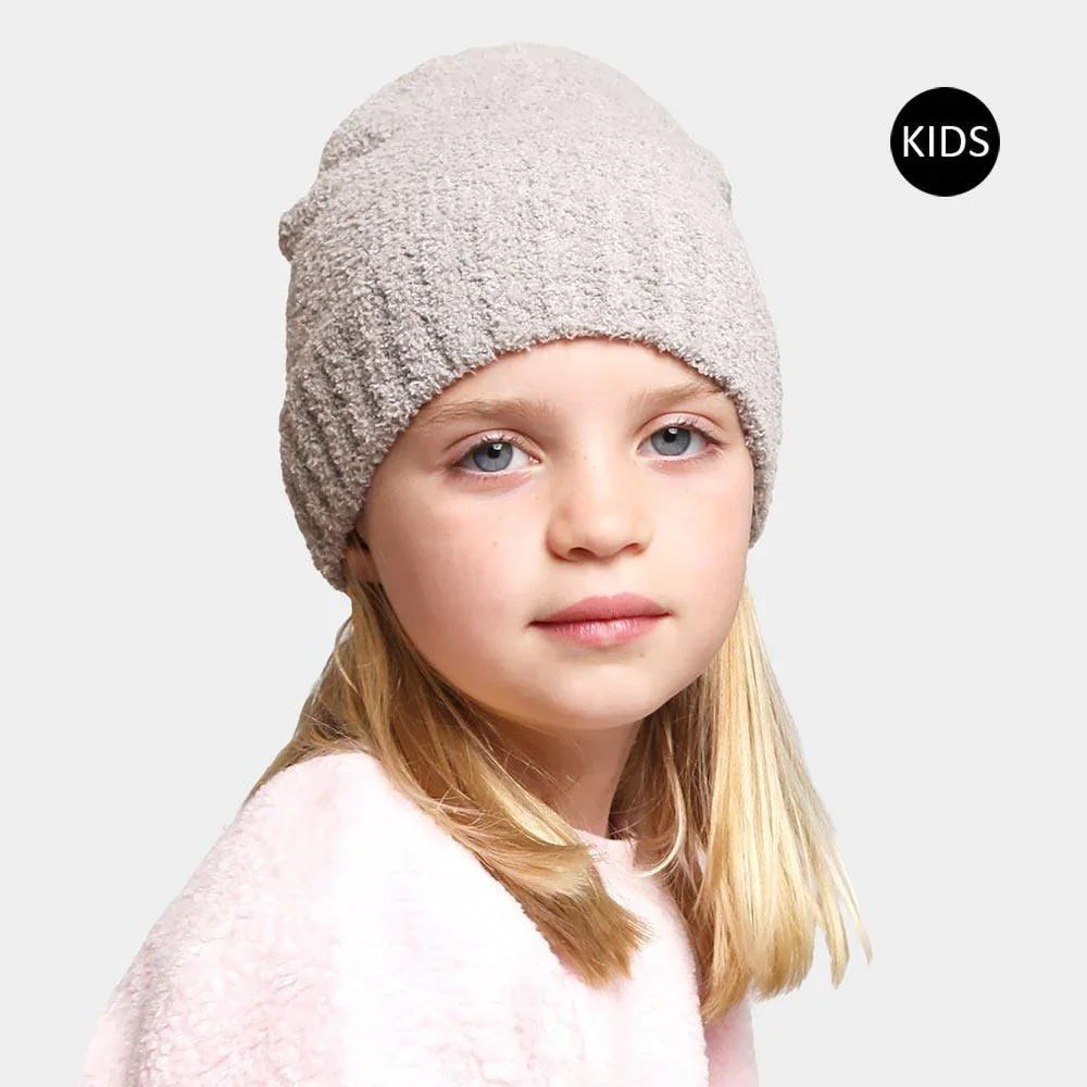 Solid Kids Beanie Hat - Jewelry Store by Erik Rayo